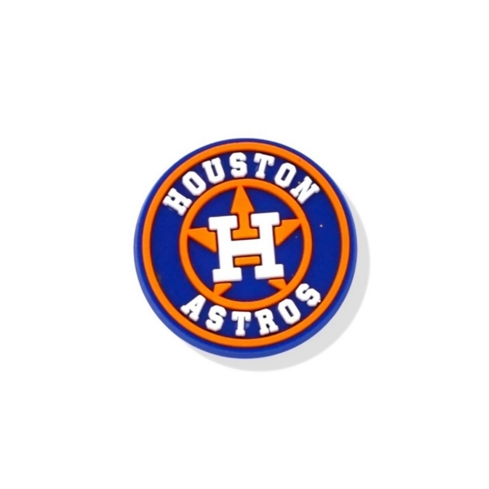Houston Astros Croc Charm | Astros Jibbitz | Baseball Jibbitz